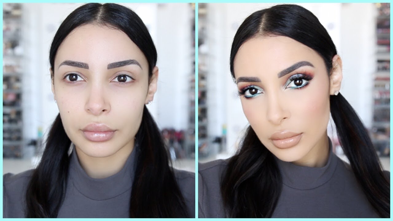 Tarte Mermaid palette : Burgundy Vert & Bleu holographique 😍