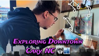 Exploring Downtown Cary NC | Barber Accessories and Music