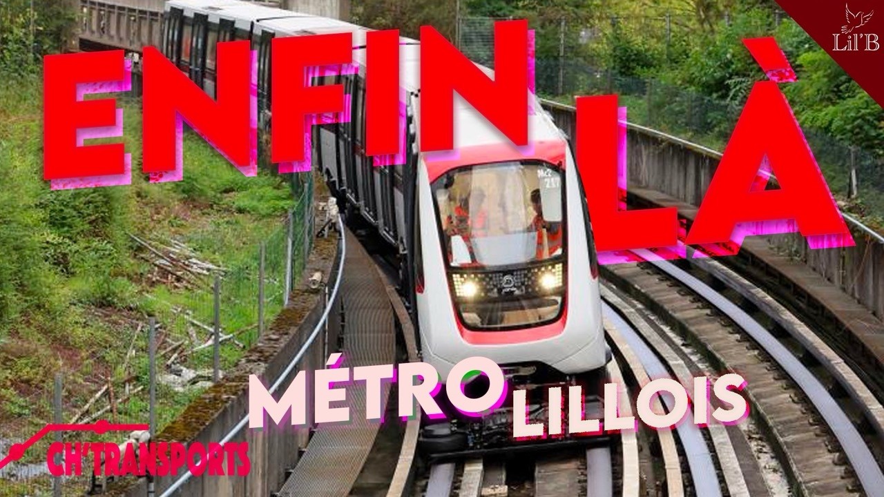 Voilà ENFIN les Nouveaux MÉTROS de Lille