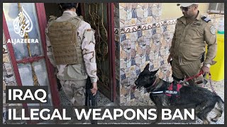 Illegal weapons in Iraq: Tribal leaders unwilling to disarm