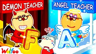 Wolfoo, Teacher Is Angel or Demon? - A New School Story About Teacher | Wolfoo Family Kids Cartoon