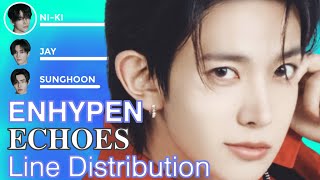 Enhypen - Echoes (Vertical Line Distribution)