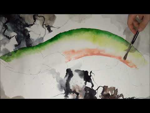 [Watercolor] Stormy Galaxy X Snakehead