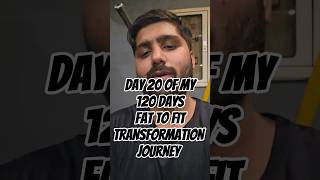 I’m Changing My Body in 120 Days — Day 20 (88kg Start) #transformation #extremeweightloss #fatloss
