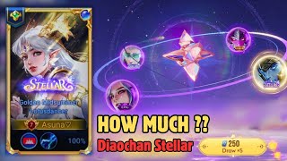 How Much I Spent For Stellar Diaochan Golden Midsummere On Star Wish Lotusdancer Honor Of Kings