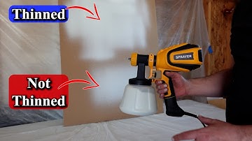 Moet u verf verdunnen voor een HVLP-verfspuit?