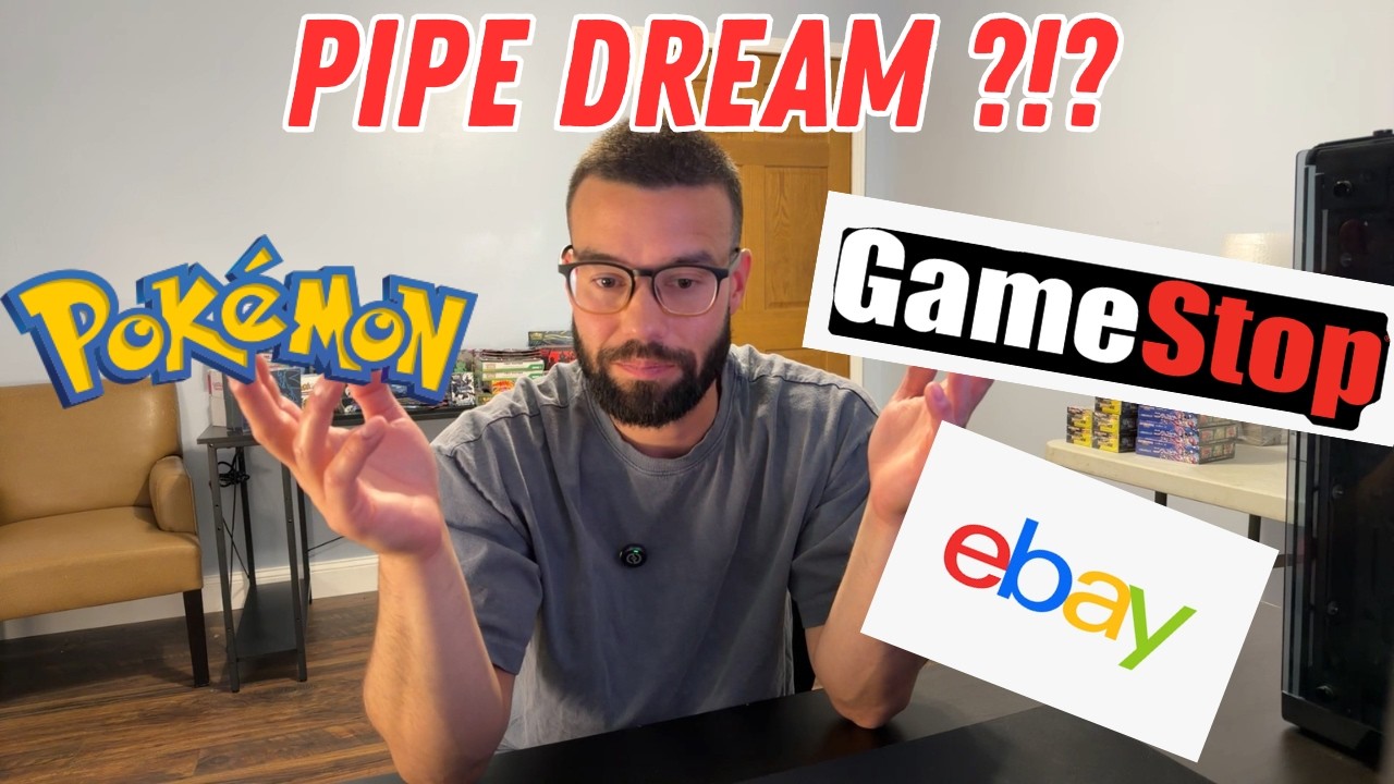 GameStop is TRYING to buy eBay?!? Trying to dig deeper into the Pokmon and  collectable market??