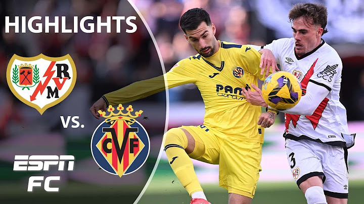 Rayo Vallecano vs. Villarreal | LALIGA Highlights | ESPN FC