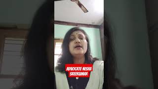 Old Is D Advocate Nisha Sreekumar