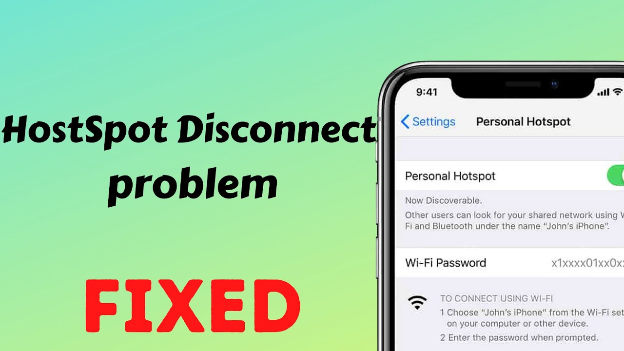 IOS 14 iPhone Personal Hotspot disconnecting Problem Fix after latest