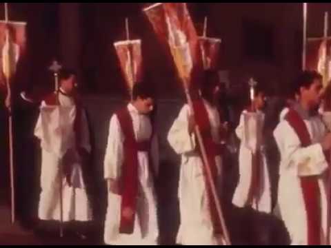 قـداسـة الـبابا شنودة الـثالـث لقطات من عودة رفات القديس اثناسيوس 