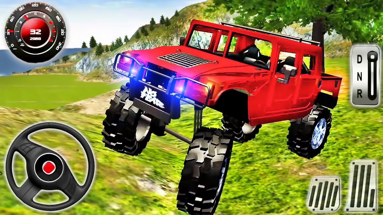 Offroad jeep simulator