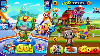 Talking Tom Hero Dash 🚀 VS Gold Run 💰 | EPIC Runner Showdown! 🔥 screenshot 1