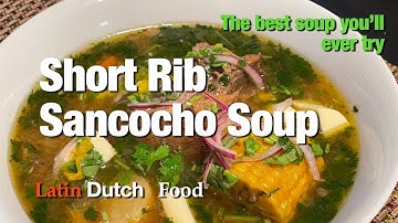 Short Rib Soup - Sancocho (ENG)