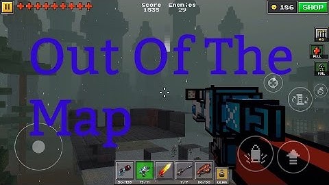 Pixel Gun 3D Out Of The Map Foggy Swamp (SURVIVAL)