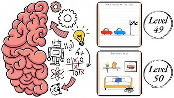 Brain Test : Level 49 , 50 – How to Solve? (Walkthrough)