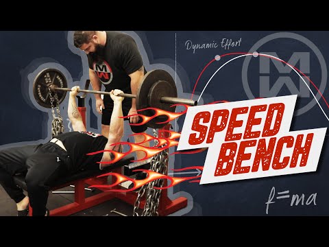 How To Speed Bench (Dynamic Effort Method Training)
