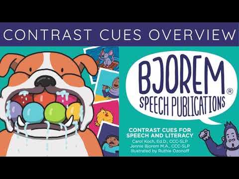 Bjorem Speech Contrast Cues for Speech and Literacy - YouTube