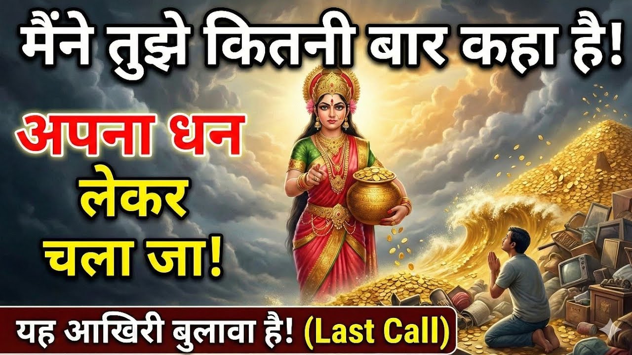 मैने तुझे कितनी बार कहा है अपना धन लेकर चला जा @SANATANIBABA-s1p 