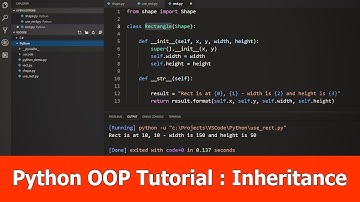 Python OOP Tutorial : Class & Inheritance