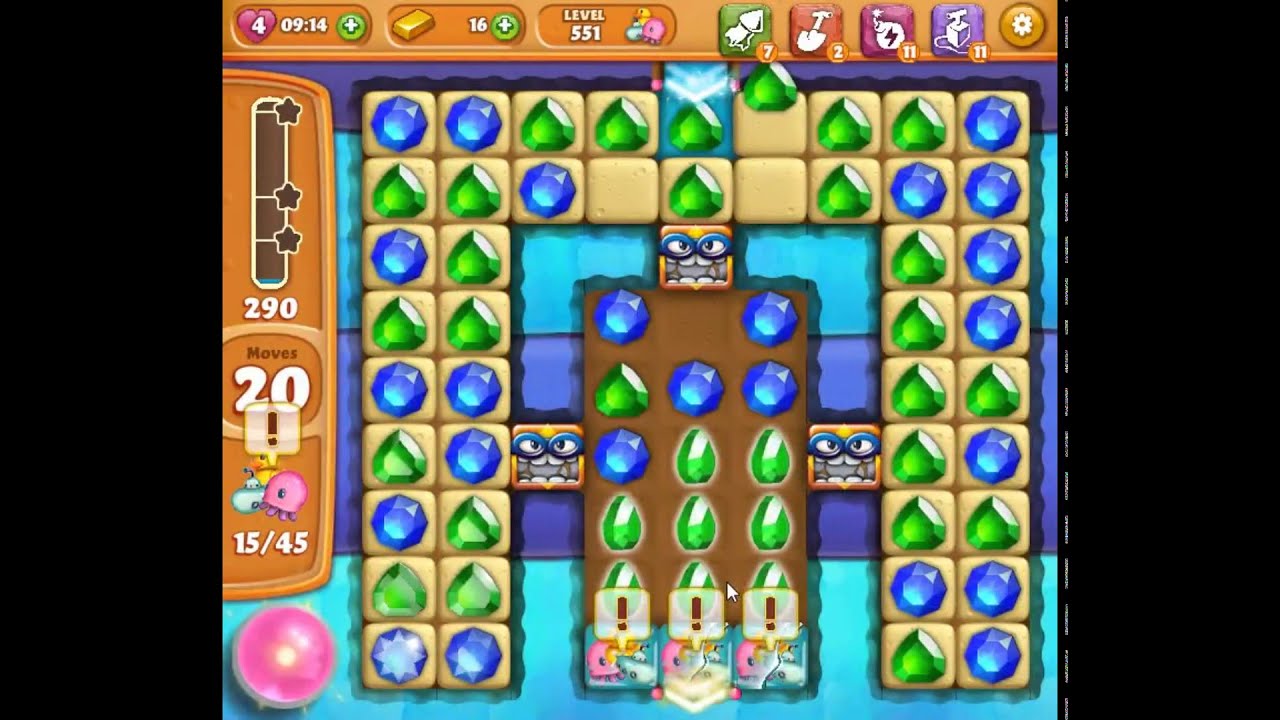 Diamond Digger Saga Level 551