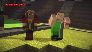 Minecraft: Story Mode getting slab to join me