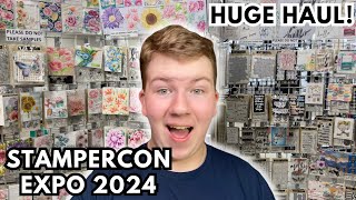 Come With Me To The STAMPERCON EXPO (Massive Haul)!