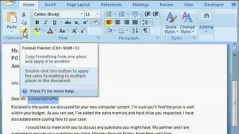 Microsoft Word 2007 Cut, Copy, Paste.mov
