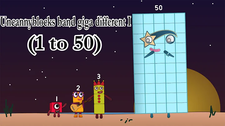 Looking For Uncannyblocks band giga different I (1 to 50) New Music 2025!