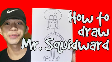 #kuyabok #howtodrawSquidward #squidward HOW TO DRAW SQUIDWARD TENTACLES - SPONGEBOB SQUAREPANTS