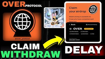 Over Protocol Airdrop Claim Delayed | Over Wallet Withdrawal Update | Over Protocol Kyc | Over NFT