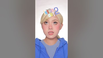 Inside Out 💛💙🩷💚💜 Ib: @camilapudim #insideout2 #insideoutmakeup #blingbabi #shorts