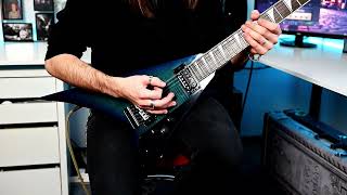 AS BLOOD RUNS BLACK | In Dying Days | Guitar Cover | Mikołaj Poterek