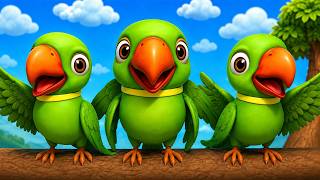 Main Tota Hare Rang ka | मैं तोता हरे रंग का | Hindi Nursery Rhymes For Children | Kids Rhymes