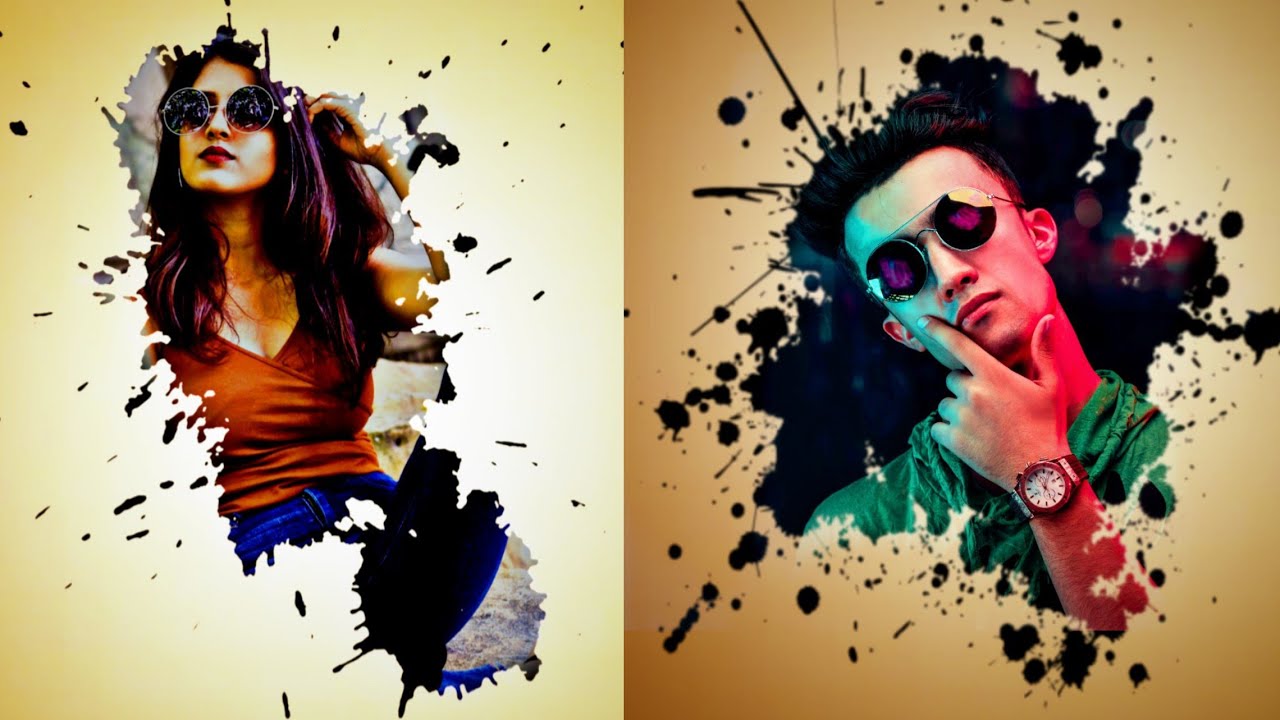 black splash effect editing tutorial in picsArt | picsArt photo editind tutorial 2020