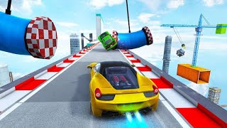Vertical Mega Ramp Impossible 3D - Car Stunts Tracks Racing 3D - Android GamePlay #2 screenshot 4