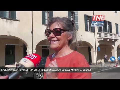 SPESA MIA QUANTO MI COSTI: IN CITTA' INFLAZIONE AL 2,3% SU BASE ANNUA | 13/08/2025