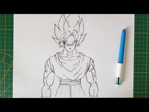 How To Draw Goku Ssj Dragon Ball Z