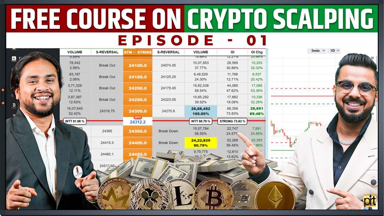 Free Course on Crypto Scalping | Episode 1 | Learn With PRT