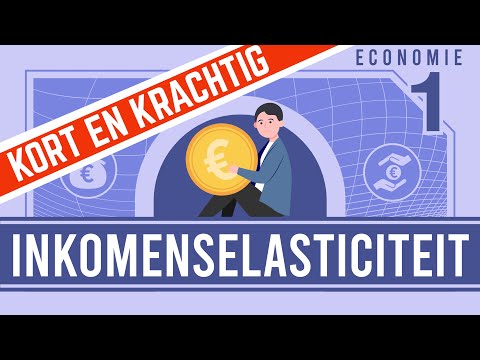 ECONOMIE KORT & KRACHTIG INKOMENSELASTICITEIT