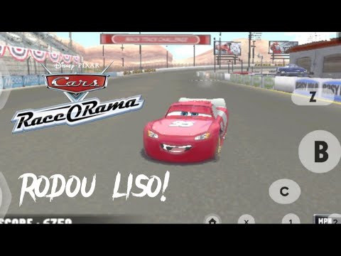 Joguei Cars Race o Rama do Wii no Android (rodou liso?) 