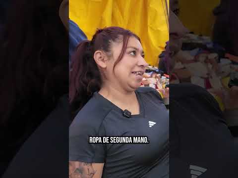 Ropa de marca en la paca
