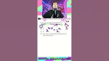 Digital SAT Math: Exponent Rules