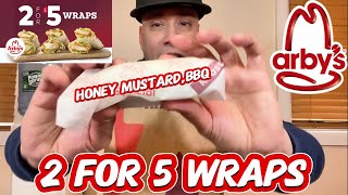 Arby’s 2 for 5 Wraps! Worth 5 Bucks? #food #review
