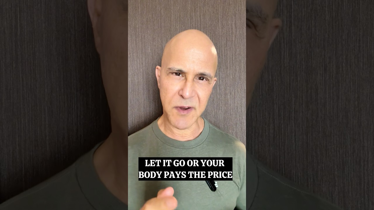 LET IT GO OR YOUR BODY PAYS THE PRICE #drmandell #body #health #healing