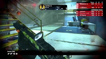 COD Ghosts GB Match | 1v3 Clutch in 7 Seconds