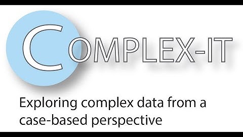 CECAN Webinar: COMPLEX-IT