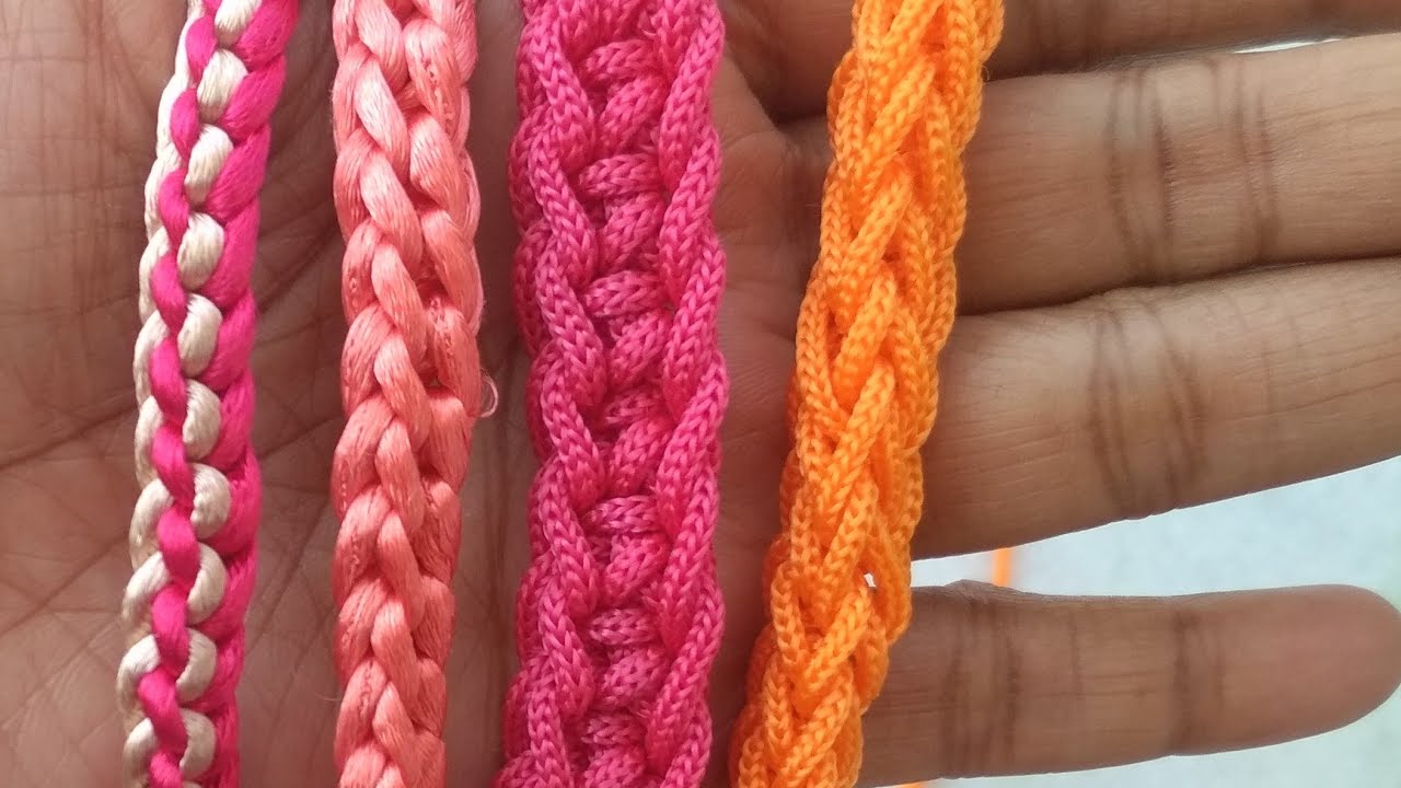 Crochet handle, macrame handle