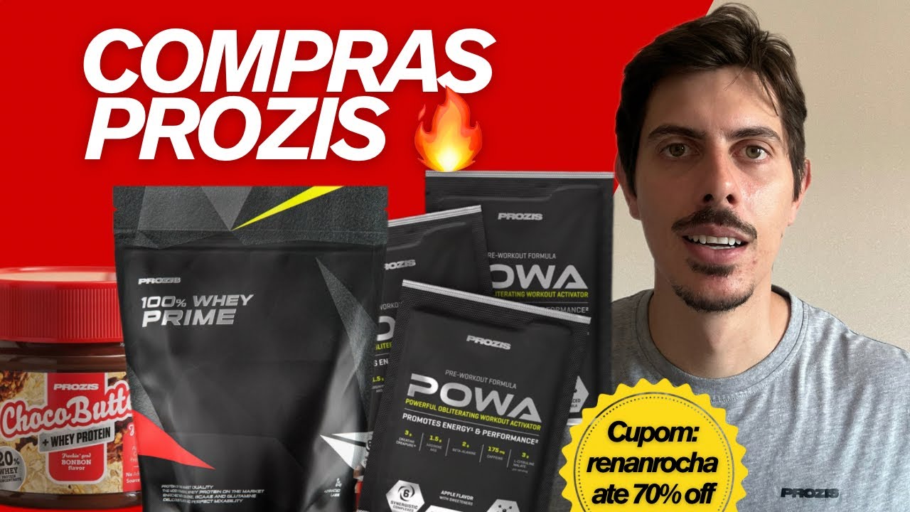 MINHAS COMPRAS NA PROZIS PARA JUNHO 💪 Produtos Reais + Cupão RENANROCHA 🔥