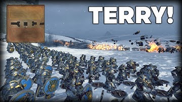 The Great Dwarfen Wall MULTIPLAYER - TERRY! WARHAMMER Terrain Map Editor